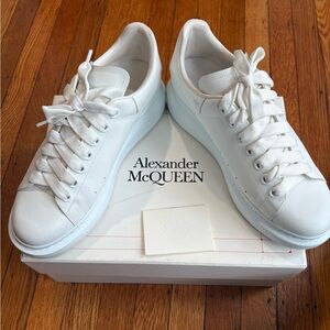 All white Alexander McQueens‼️‼️